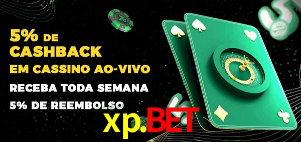 Promoções do cassino ao Vivo xp.bet